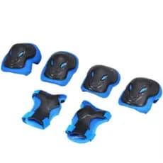 Kit Para Proteção Bicicleta Skate Patins Cotoveleira Joelheira