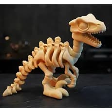 Brinquedo Dinossauro articulado grande 15cm vários modelos dino flexível colecionável esqueleto