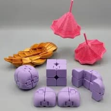 KIT brinquedos sensoriais Anti Estresse Anti Ansiedade Foco Concentração Motricidade TEA TDAH Descompressão Fidget toys