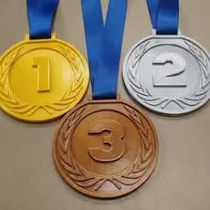Medalhas Infantil/juvenil Jogos Internos Escolar Gincana, Campeonato, olimpíadas, criança, Educação Física