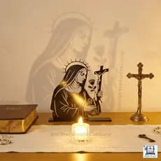 Santa Rita de Cássia / Imagem de Santa Rita /Santa Rita de Cássia / Nossa senhora/ Imagem/ Adoração/ catolicismo