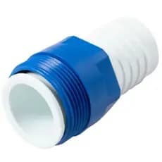 Adaptador para Aspirador de Piscina Rosca Plástica Mangueira Aspiração Brustec