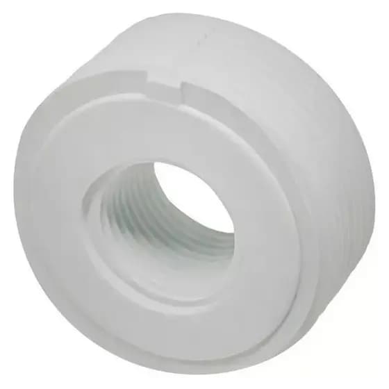 Adaptador para Instalação de Led em Dispositivo de Piscina de Aspiração 50mm com Rosca