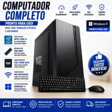 COMPUTADOR WINDOWS 11 CPU INTEL I3 SSD 120GB SATA 8GB DDR3 + WIFI