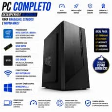 Pc Cpu Desktop I5 3.60ghz 16gb Ssd 240gb Wifi
