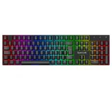 Teclado Magnético Gamer Redragon Dharma Preto RGB Full Size 8K Rapid Trigger SOCD Case em Alumínio K556RGB-M