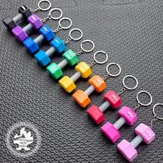 Chaveiro Halter - Academia Crossfit GYM - 10 unidades