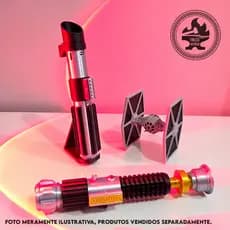 Sabre de Luz Star Wars Decorativo - Obi Wan Darth Vader