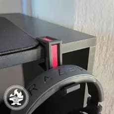 Suporte para fone headset gamer (Fixo na mesa)
