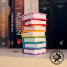 Chaveiro livro - compartimento secreto