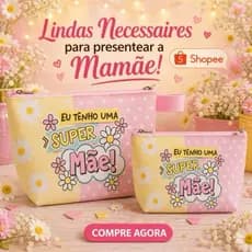 kit Necessaire Feminina Presente Dia Das Mães