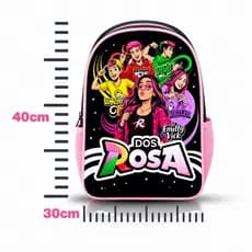Mochila de Costa Voltas as aulas Escola Emilly Vick Dos Rosas