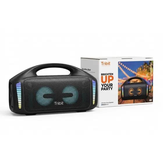 Tribit StormBox Blast Caixa De Som Bluetooth 90W Portátil IPX7 30h