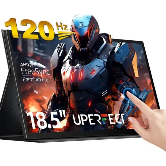 Monitor Uperfect Portátil Touchscreen 18.5 120Hz Full HD IPS USB-C HDMI
