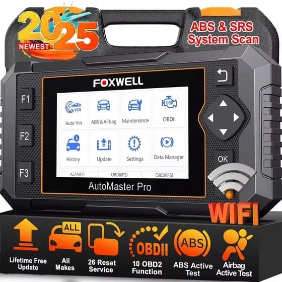 Foxwell NT650 Pro – Scanner Automotivo Profissional OBDII | ABS | SRS | Testes Bidirecionais