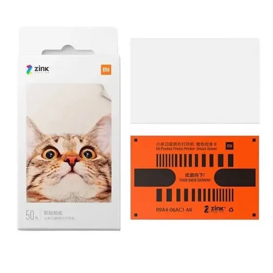Refil Papel Fotográfico Para Impressora ZINK 2x3 compatível com Xiaomi hp