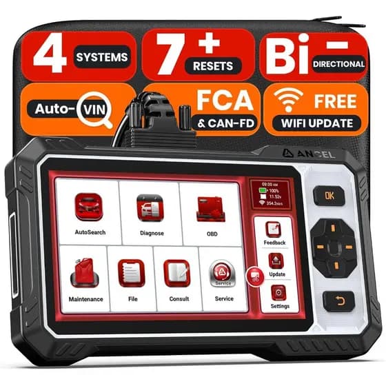 SCANNER AUTOMOTIVO ANCEL FX6000 PROFISSIONAL + 7 FUNÇÕES ESPECIAIS Reset ABS Airbag SAS TPMS CAN FD