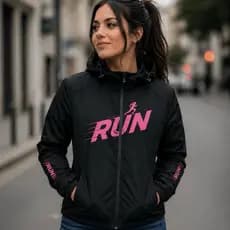 Jaqueta corta vento feminina e masculina impermeável para corrida e treinos ao ar livre estiloso moderno blusa esportiva