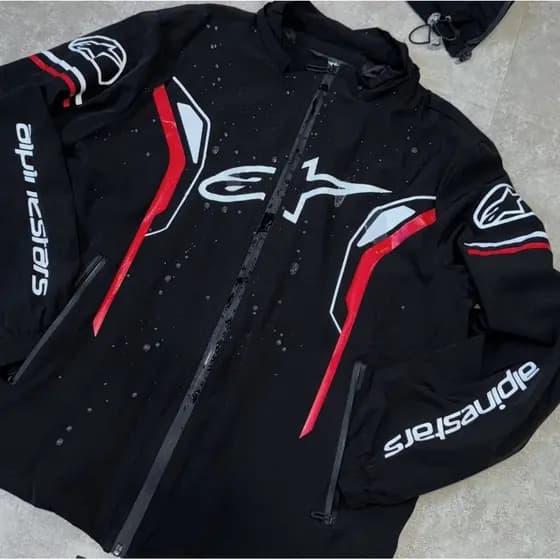 jaqueta corta-vento alpin estilo piloto motoqueiros moderna e confortavel