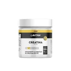 1 Pote de Creatina Lavitan em Pó Pura 300g com Dosador - Cimed- Eleve seu desempenho