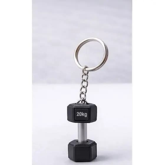 Chaveiro Halter Strong academia-Mini peso 20kg-Estilo Gym Fitness-musculação-Kettlebell-Barra-Anilha
