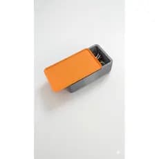 KIT 2 CAIXA PERSONALIZAVEL ou 1 unidade(18cm) COM TAMPA DESLIZANTE(PARAMETRICA)