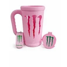 Copo Porta Lata  Monster 3D Com Tampa + Abridor + Personalização - Gamer Geek
