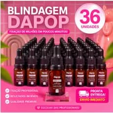 BOX BLINDAGEM PODEROSA Dapop C/36UNIDADES -DAPOP DILUIDOR FIXADOR E PRIMER KIT A BLINDAGEM MAIS FAMOSA