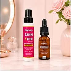 Blindagem Poderosa DAPOP+ Bruma Fixadora MATTE  Skin Fix Dapop Vegana Diluidor- Fixador- Primer- Hidratação
