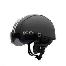 Capacete Bike Coquinho Grafite  Scooter Moto Elétrica Skate Patins Premium