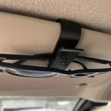 Suporte De Óculos De Sol Para Quebra Sol Do Carro