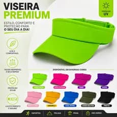 Viseira Esportiva Fitness De Corrida Você Escolhe A Cor
