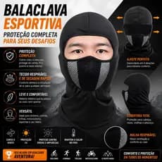 Balaclava Motocicleta Equitação Máscara À Prova De Vento Respirável Rosto Cheio