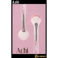 【A.CHI】ACHI Pincel Leque para Iluminador/K-Beauty/Autêntico/Envio da Coreia