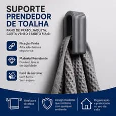 Prendedor Toalha  Pano De Prato Cozinha Banheiro