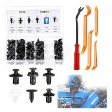 Kit Grampos E Presilhas Para Para-choque E Forro De Porta