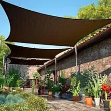 Tela Sombrite Sombreamento 80% Para Horta Jardim Viveiro Estufa Orquidário Pergolado Piscina Decoração