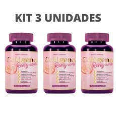 3 REVIGORA - Colágeno com Acido Hialurônico 500MG - DIRETO DO FABRICANTE