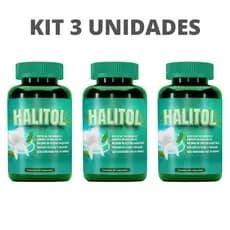 HALITOL 500MG - ALIVIO DO MAU HALITO - SUPLEMENTO NATURAL