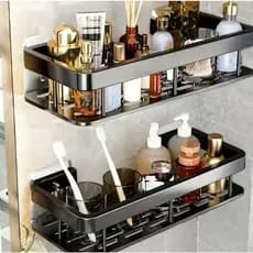 Suporte De Shampoo Organizador Alta qualidade Prateleiras De Banheiro Sem Furo Premium-Space