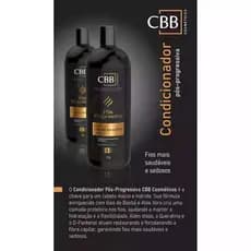 Condicionador Pós-Progressiva CBB 1L – Sela o Liso Perfeito, Elimina Frizz e Deixa Brilho Intenso Duradouro!