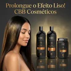 Kit Pós-Progressiva CBB 3Kg  liso impecável meses, adeus frizz!