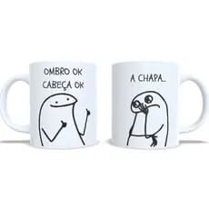 Caneca Futevôlei Meme A Chapa | Presente Engraçado FTV