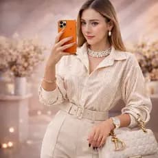 Camisa Listrada Manga Longa Conforto e Estilo Em Um Só Look
