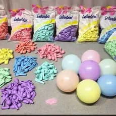 100pcs Balões De Látex De 5 Polegadas Para Festa De Aniversário/Casamento