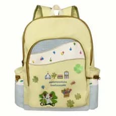 Mochila Masyumaro Fofo Fuwa Nyanko Cat, Linda Mochila Escolar Grande, Adequada para Meninas e Mulheres, Estilo Kawaii