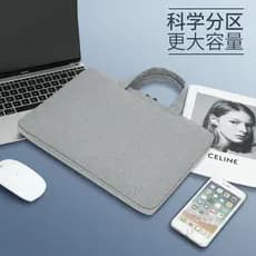 Bolsa para laptop em tecido Oxford, adequada para iPad e laptop, bolsa para laptop de 15,6 polegadas.