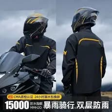 Conjunto de capa de chuva popular, capa de chuva para motociclistas, capa de chuva para motocicleta, capa de chuva