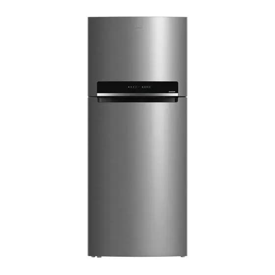 Geladeira Frost Free Duplex 473L Inverter Cor Inox Midea