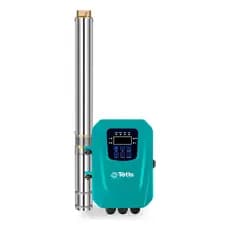 Bomba Submersa Solar + Controlador Caneta Dc -110v 1500w Até 4800l/h